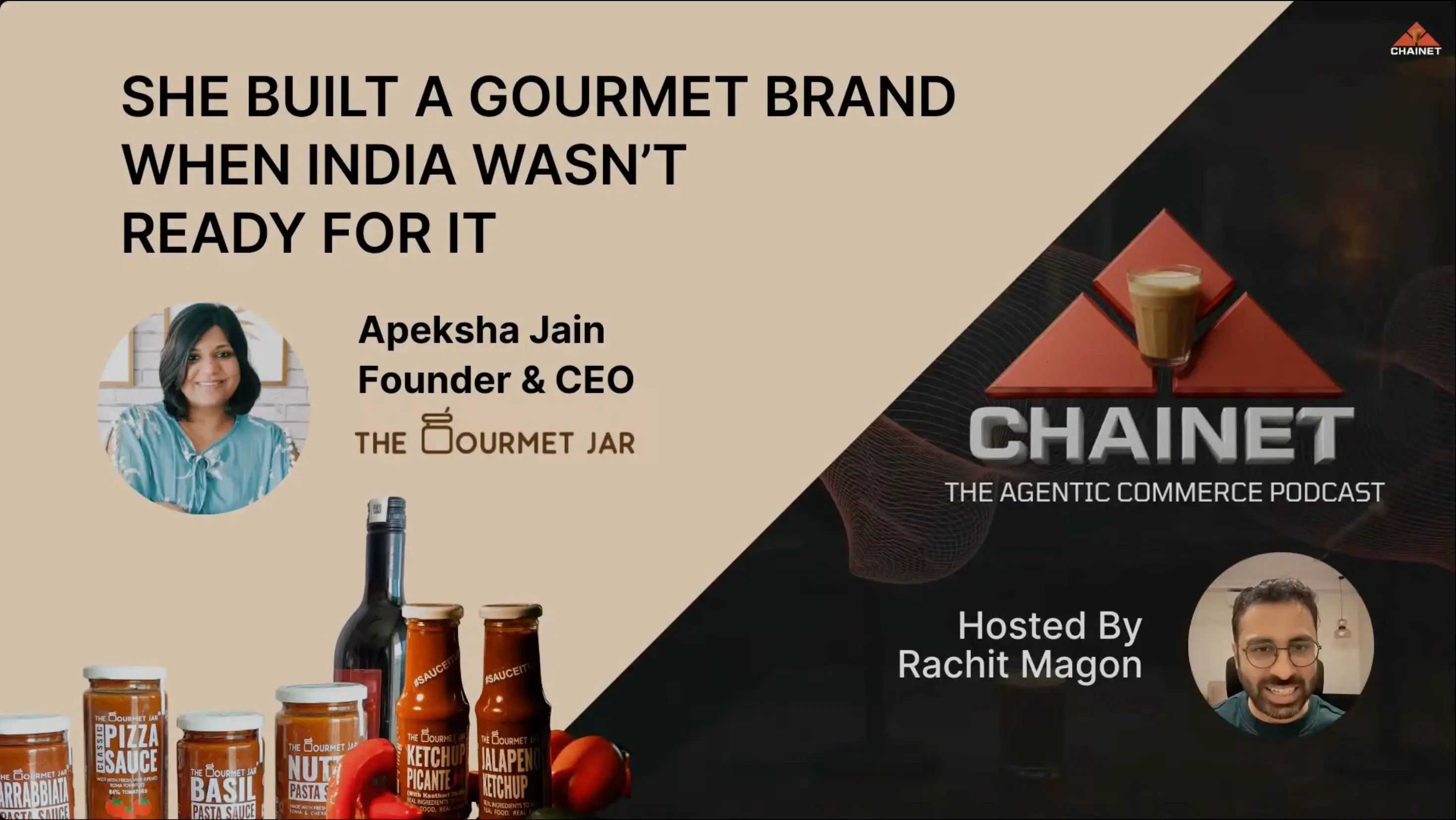 Apeksha Jain: 12 Years of Building The Gourmet Jar with 60 Crores in Lifetime Sales | ChaiNet