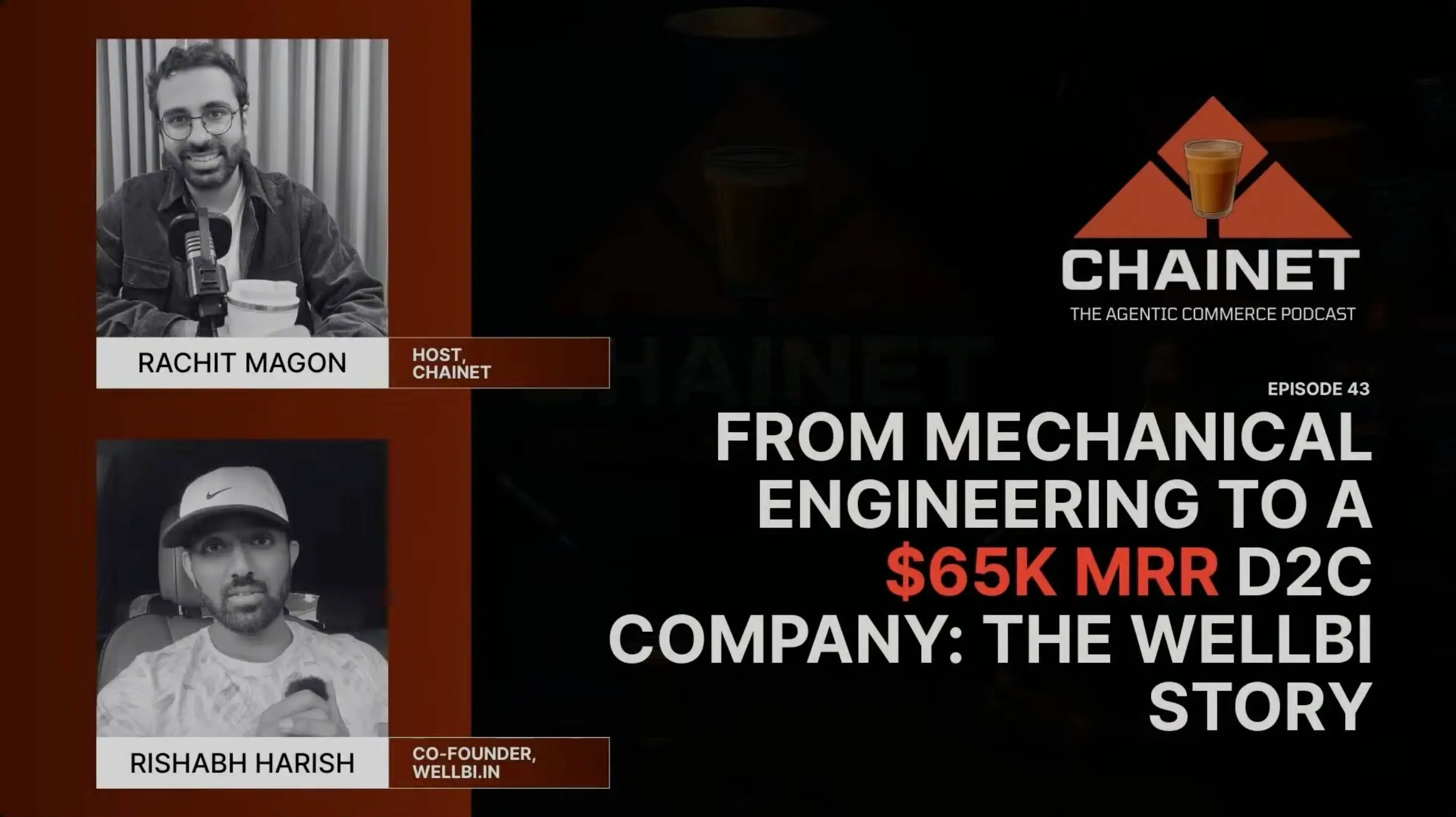 Rishabh Harish: How a Mechanical Engineer Built Wellbi - India's Bamboo Fashion Brand | ChaiNet