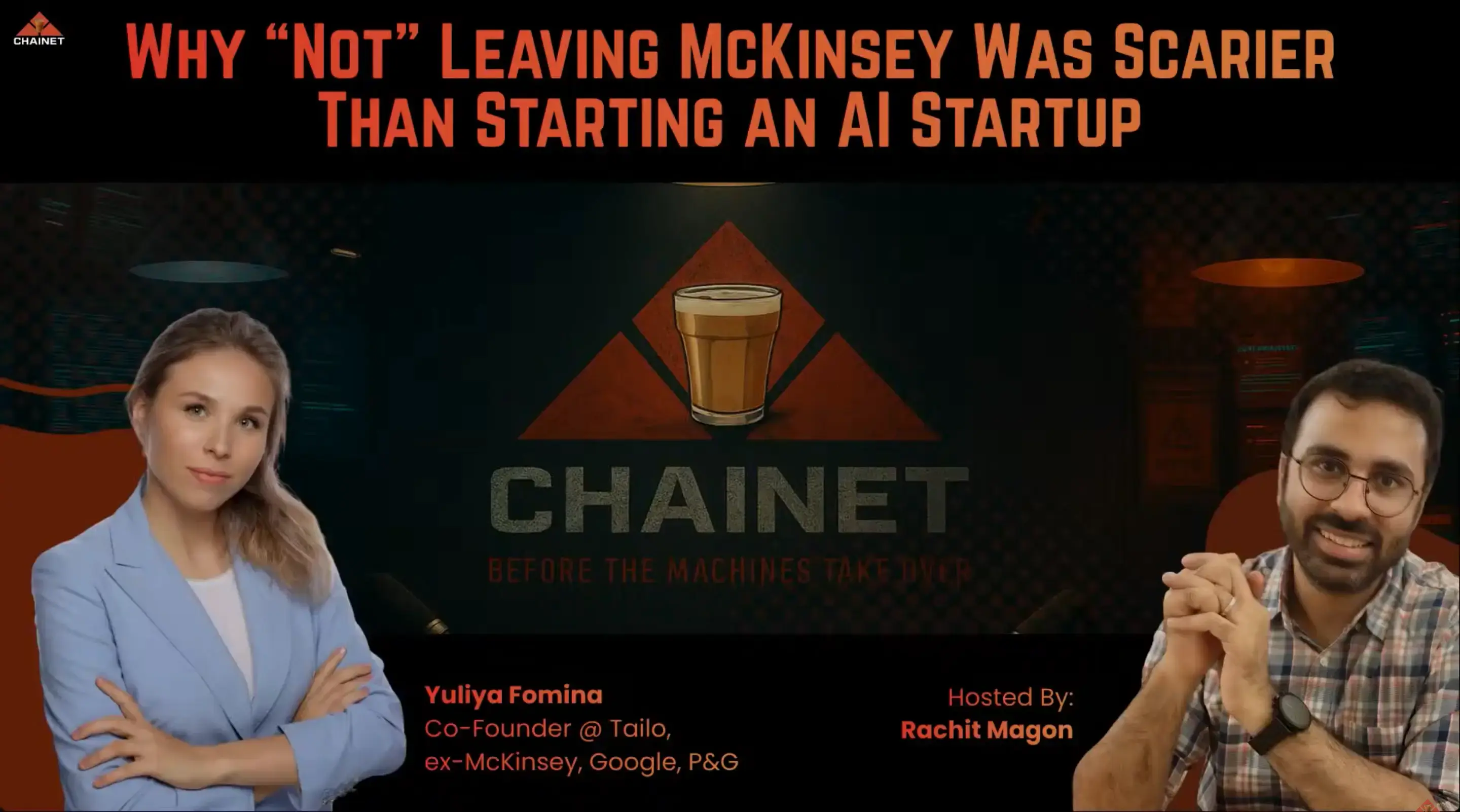 Yuliya Fomina: From McKinsey Consultant to AI Sales Agent Founder | ChaiNet